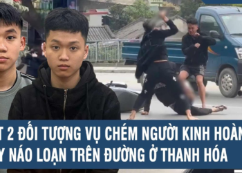 Bắt 2 đối tượng vụ chém người kinh hoàng gây náo loạn trên đường ở Thanh Hóa