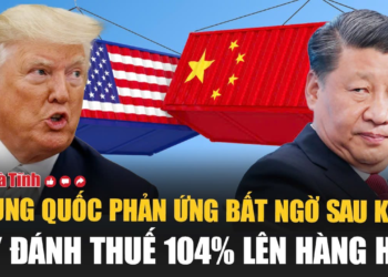 Trung Quốc phản ứng bất ngờ sau khi Mỹ đánh thuế 104% lên hàng hóa