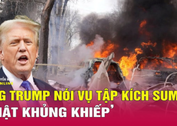 Sumy bị Nga tập kích dữ dội khiến hơn 150 người thương vong, Tổng thống Trump chính thức lên tiếng