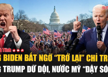 Ông Biden bất ngờ “trở lại” chỉ trích ông Trump dữ dội, nước Mỹ “dậy sóng”