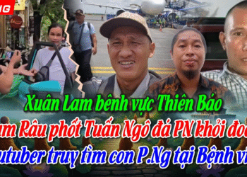 Xuân Lam bênh vực Thiên Báo Nam Râu phốt Tuấn Ngô đá PN khỏi đoàn YTB truy tìm con PN tại Bệnh viện